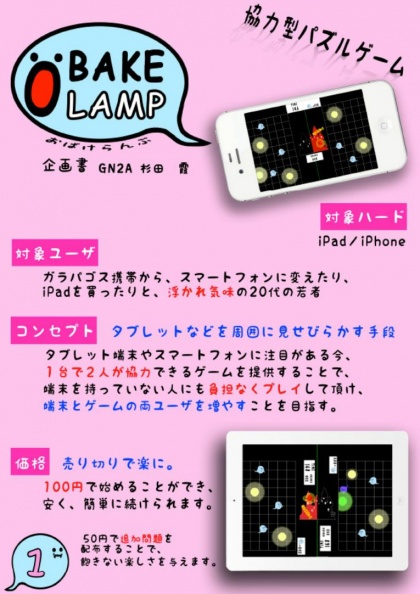 「OBAKE LAMP」